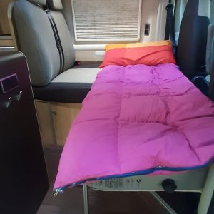 letto in dinette van