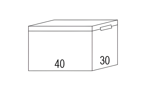 Sistema contenitori estraibili Eurobox COMPACT S40