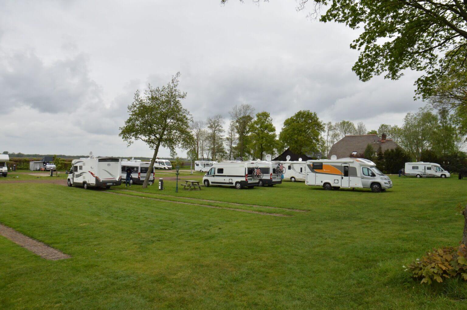Il nostro itinerario di viaggio in camper in Olanda 9 Area di sosta Camperplaats Haamstede a Giethoorn