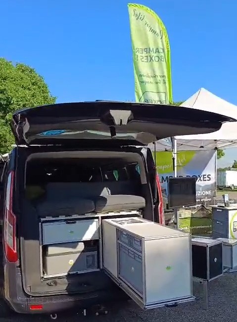 cucina camperizzazione camper