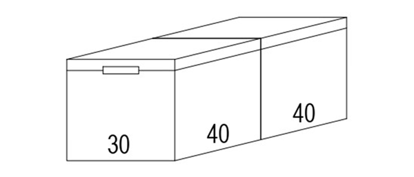 Sistema contenitori estraibili Eurobox SPACE S30