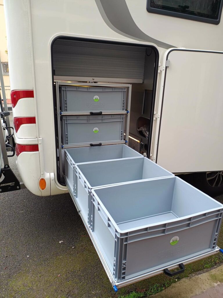 INFINITY L60 sistema contenitori estraibili camper rapido distinction i96 2