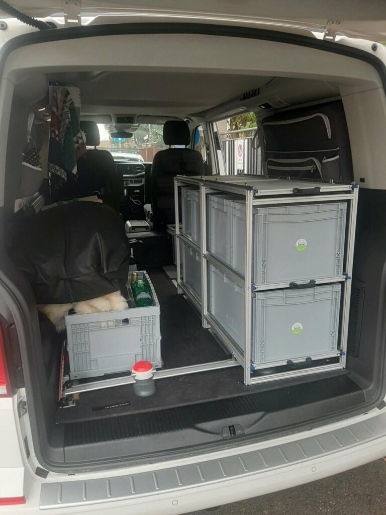 ZEFIRO pianale estraibile volkswagen California 3