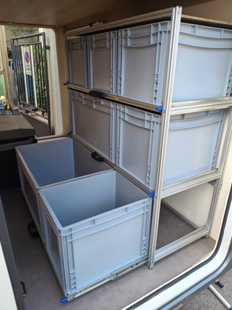 COMPACT ZERO contenitori estraibili Mobilvetta Kea P64 04