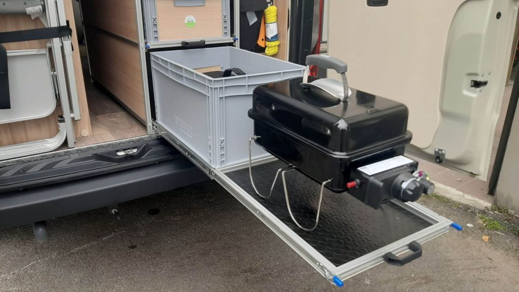 INFINITY contenitori estraibili Hymer grand canyon S4×4 LE 05