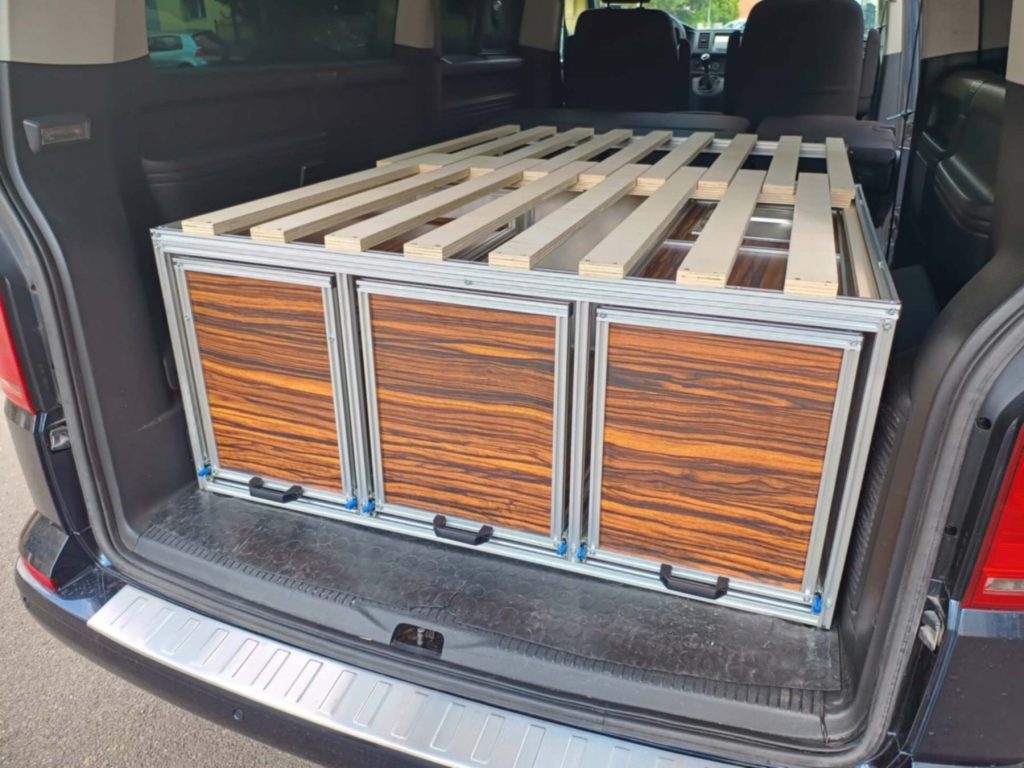 ORIZZONTE modulo cucina letto minivan volkswagen caravelle 04