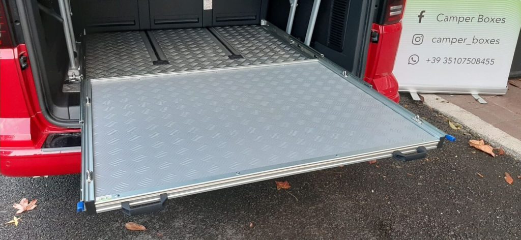 ZEFIRO SPACE pianalei estraibili van Volkswagen California Multivan 01