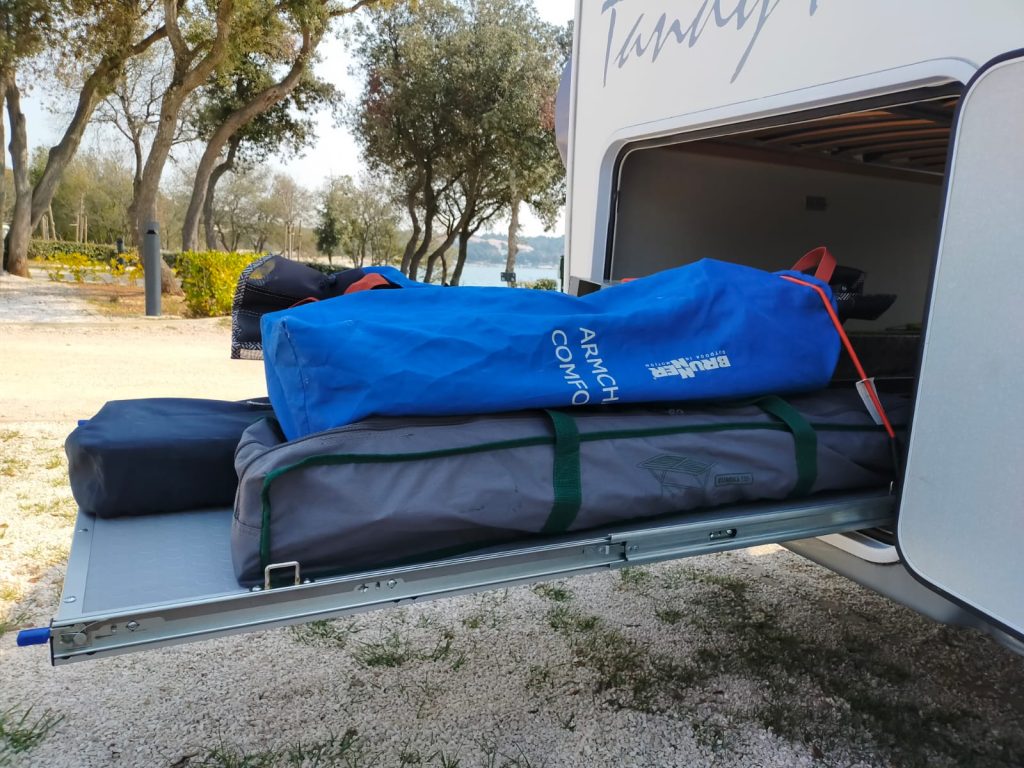 ZEFIRO pianale estraibile camper McLouis Tandy Plus 02