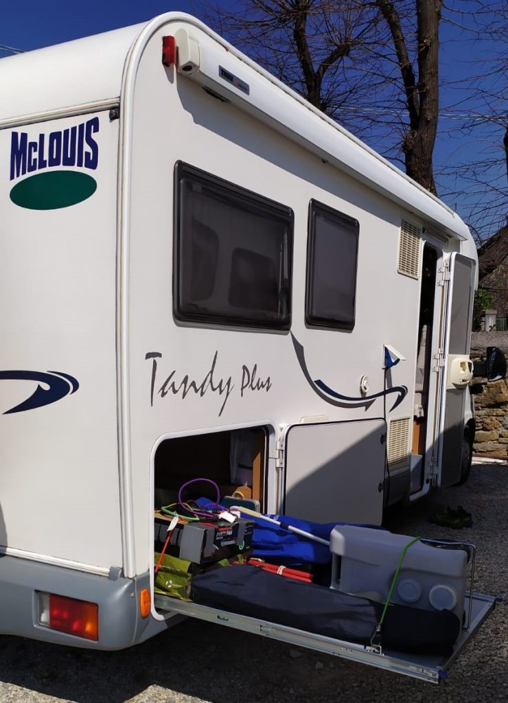 ZEFIRO pianale estraibile camper McLouis Tandy Plus 04